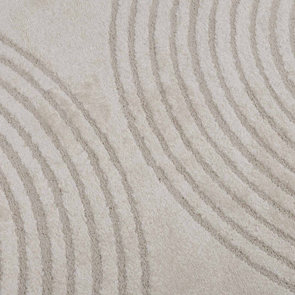 Tappeti per area GALATI Crema 200 x 140 cm Poliestere | homemem39