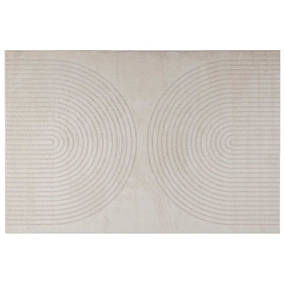 Tappeti per area GALATI Crema 200 x 140 cm Poliestere | homemem39