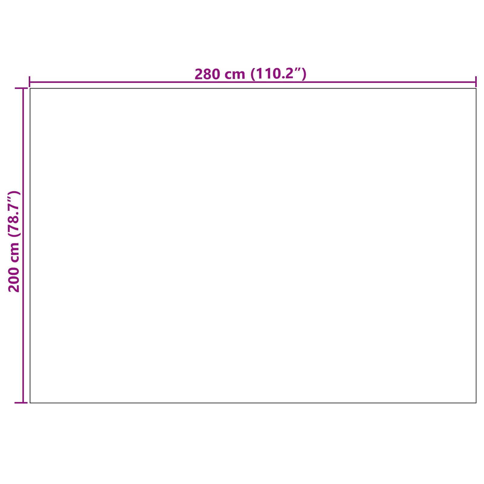 Tappeti per area GALATI Crema 280 x 200 cm Poliestere | homemem39