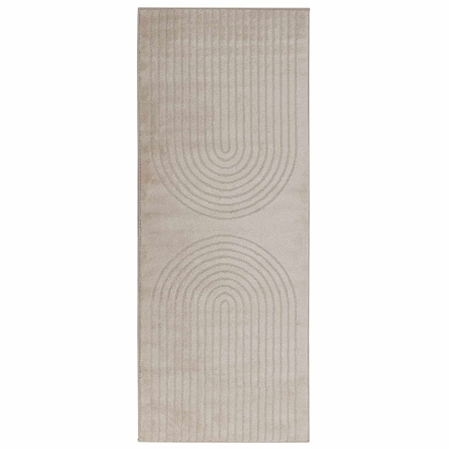 Tappeti per area GALATI Beige 200 x 80 cm Poliestere | homemem39