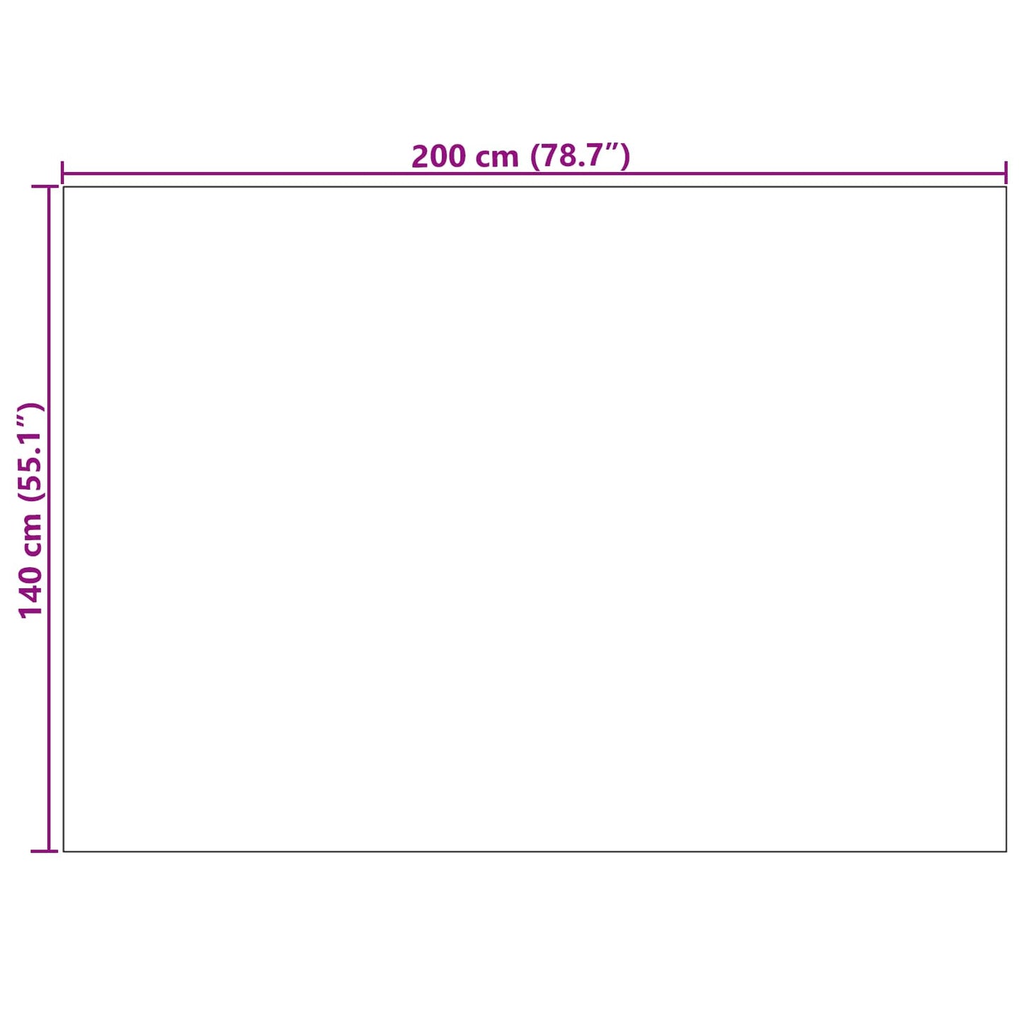 Tappeti per area GALATI Beige 200 x 140 cm Poliestere | homemem39