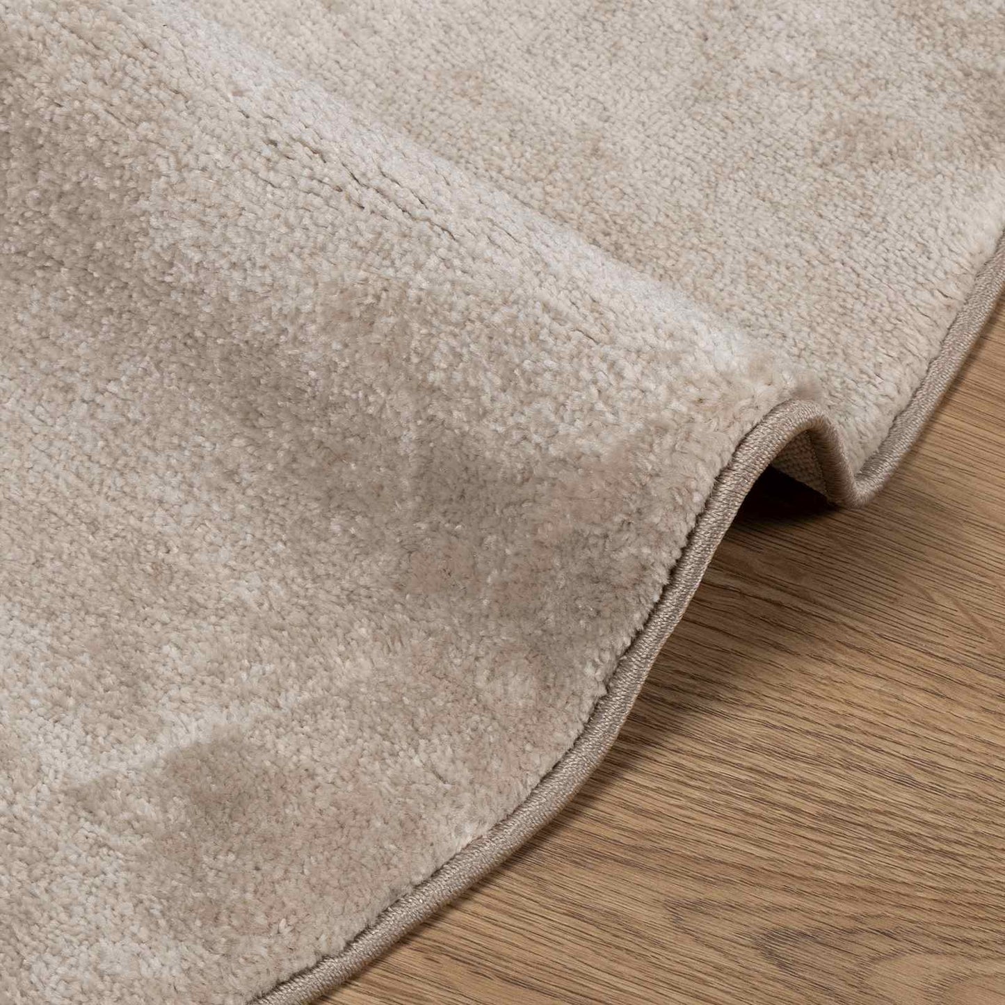Tappeti per area Rotondo GALATI Beige Ø 120 CM Poliestere