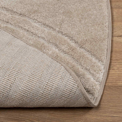 Tappeti per area Rotondo GALATI Beige Ø 160 CM Poliestere