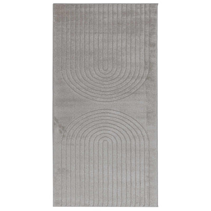 Tappeti per area GALATI Grigio 150 x 80 cm Poliestere