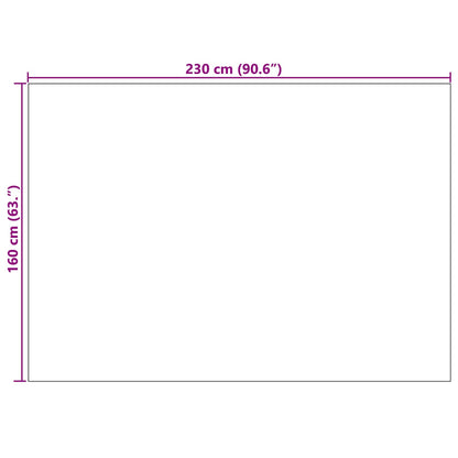 Tappeti per area GALATI Grigio 230 x 160 cm Poliestere | homemem39