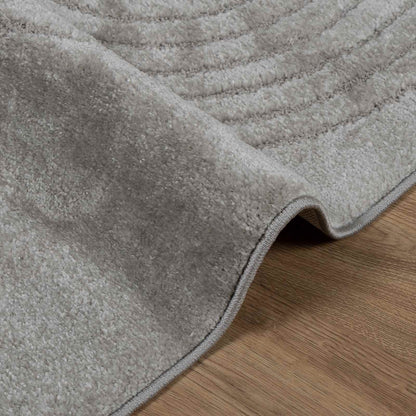 Tappeti per area Quadrato GALATI Grigio 120 x 120 cm Poliestere | homemem39