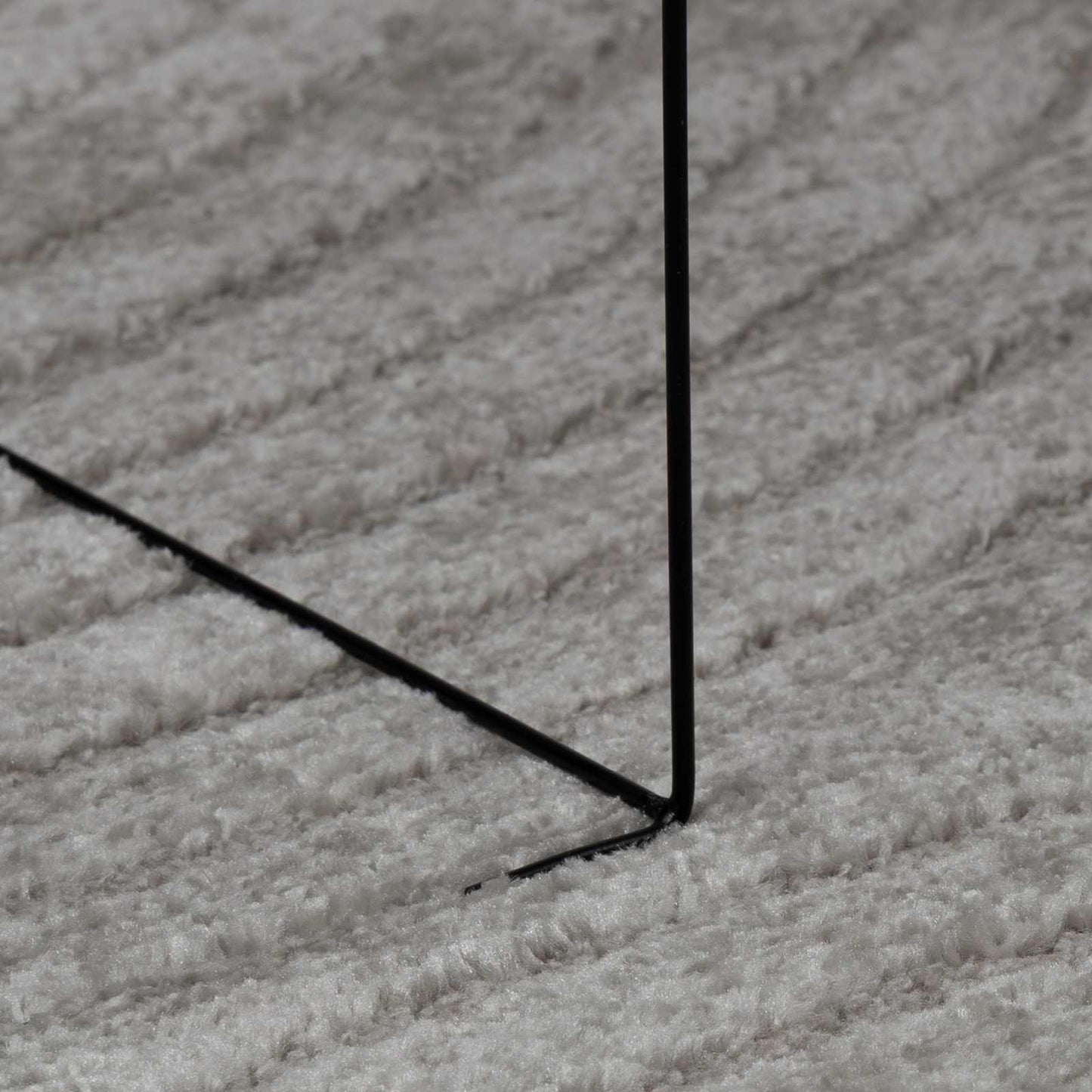 Tappeti per area Quadrato GALATI Grigio 120 x 120 cm Poliestere | homemem39
