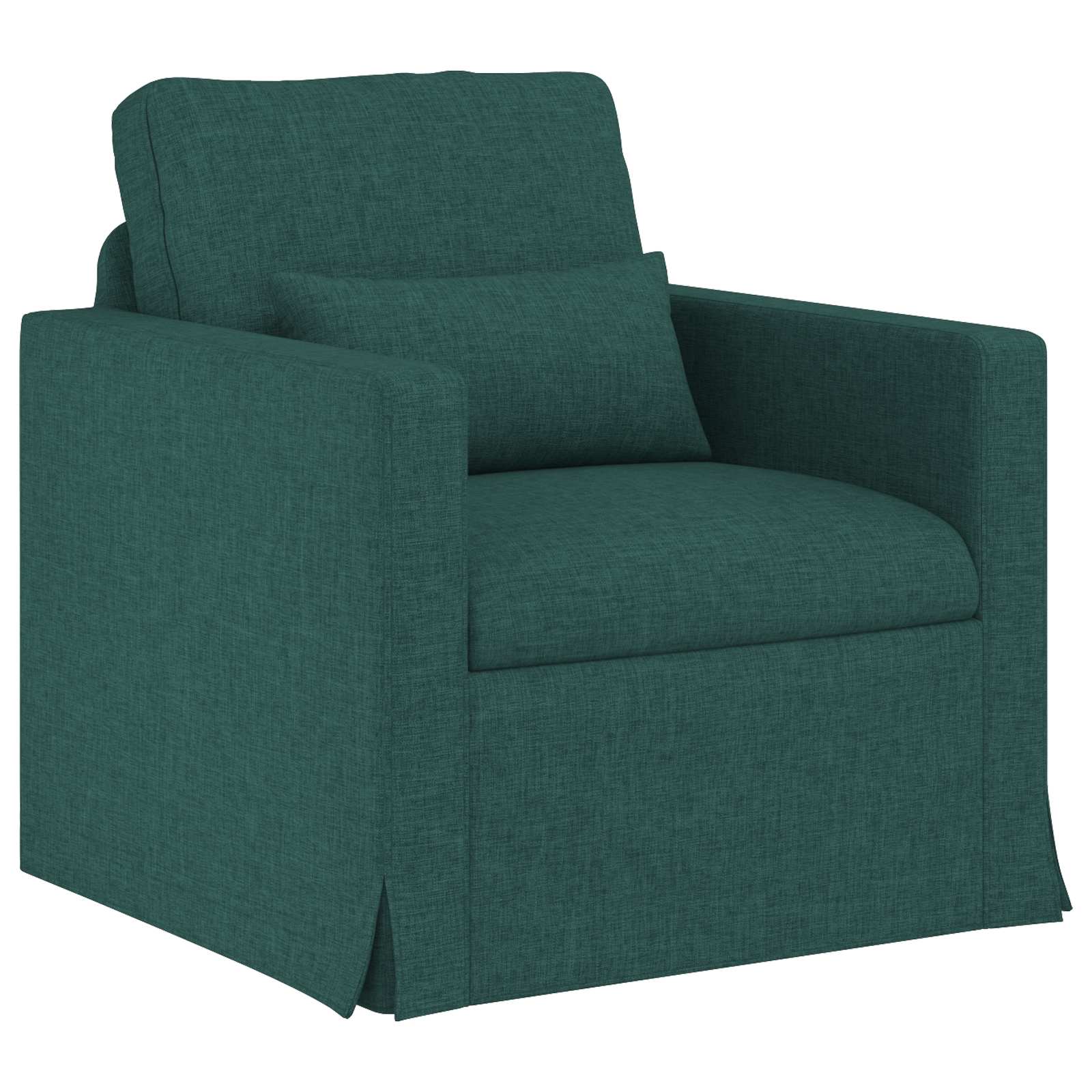 Set di divani 2 pcs Verde Scuro 139 x 78 x 80 cm Tessuto | homemem39