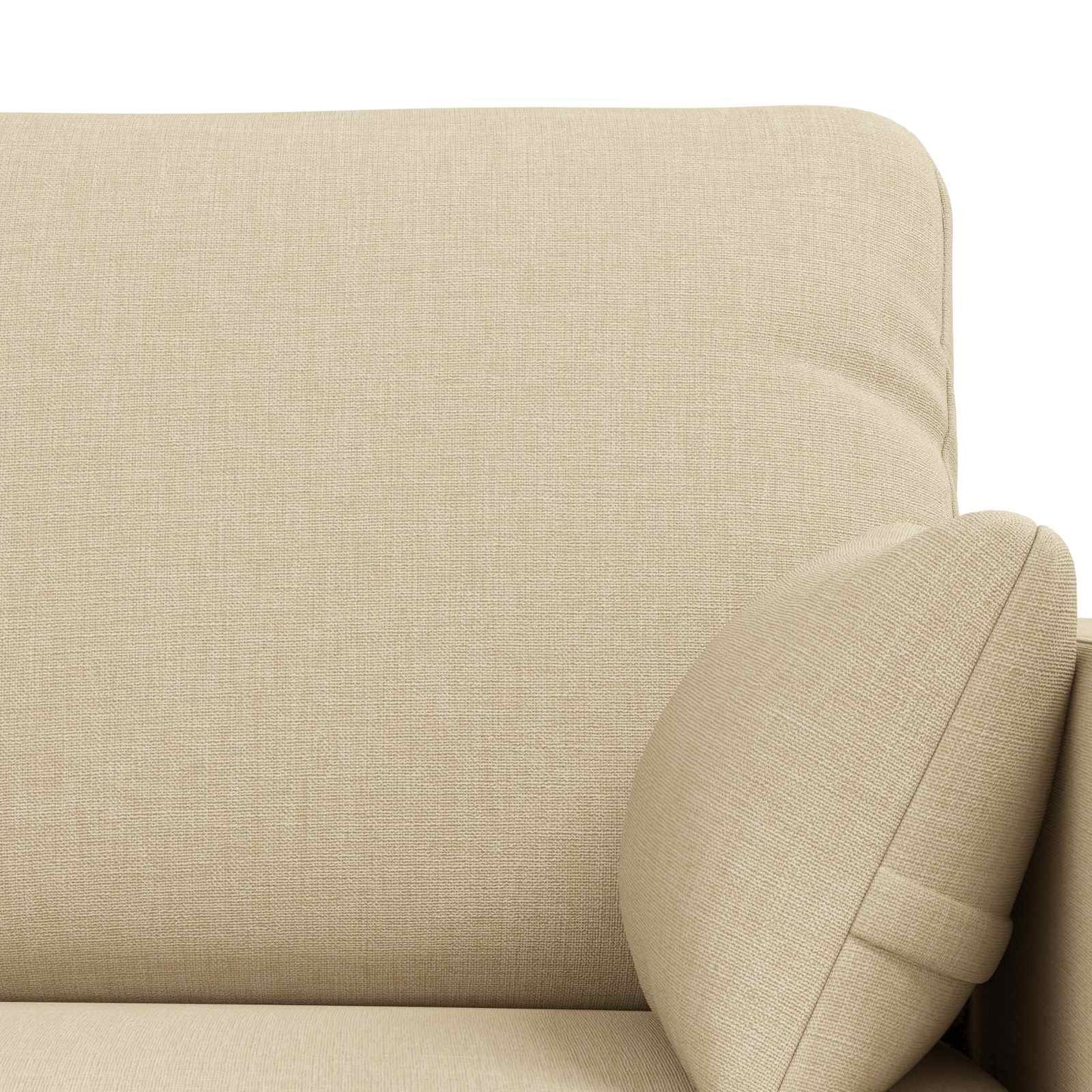 Set di divani 2 pcs Crema 139 x 78 x 80 cm Tessuto | homemem39