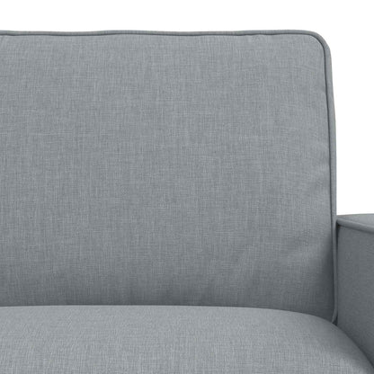 Set di divani 2 pcs Grigio chiaro 162 x 80 x 82 cm Tessuto | homemem39