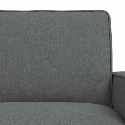 Set di divani 2 pcs Grigio scuro 162 x 80 x 82 cm Tessuto | homemem39