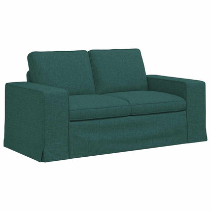 Set di divani 2 pcs Verde Scuro 162 x 80 x 82 cm Tessuto | homemem39
