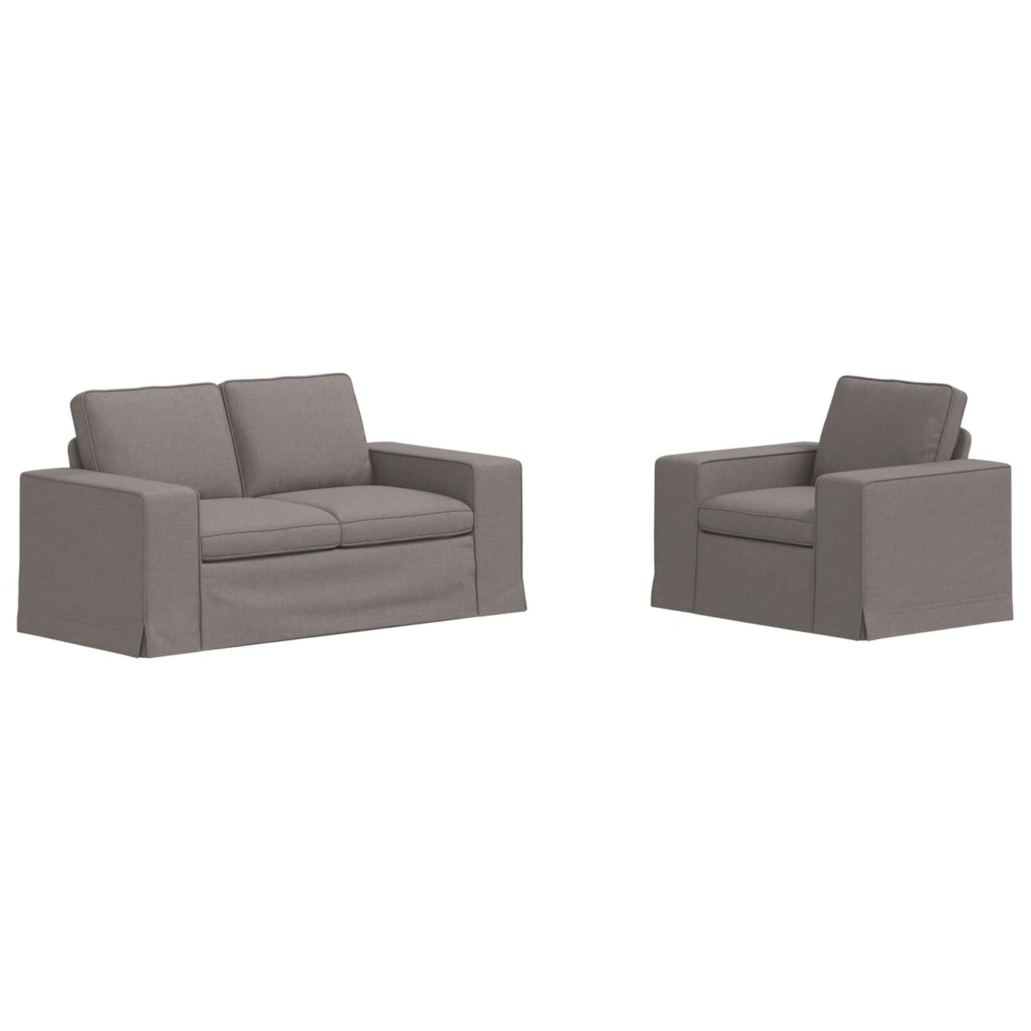 Set di divani 2 pcs Talpa 162 x 80 x 82 cm Tessuto | homemem39