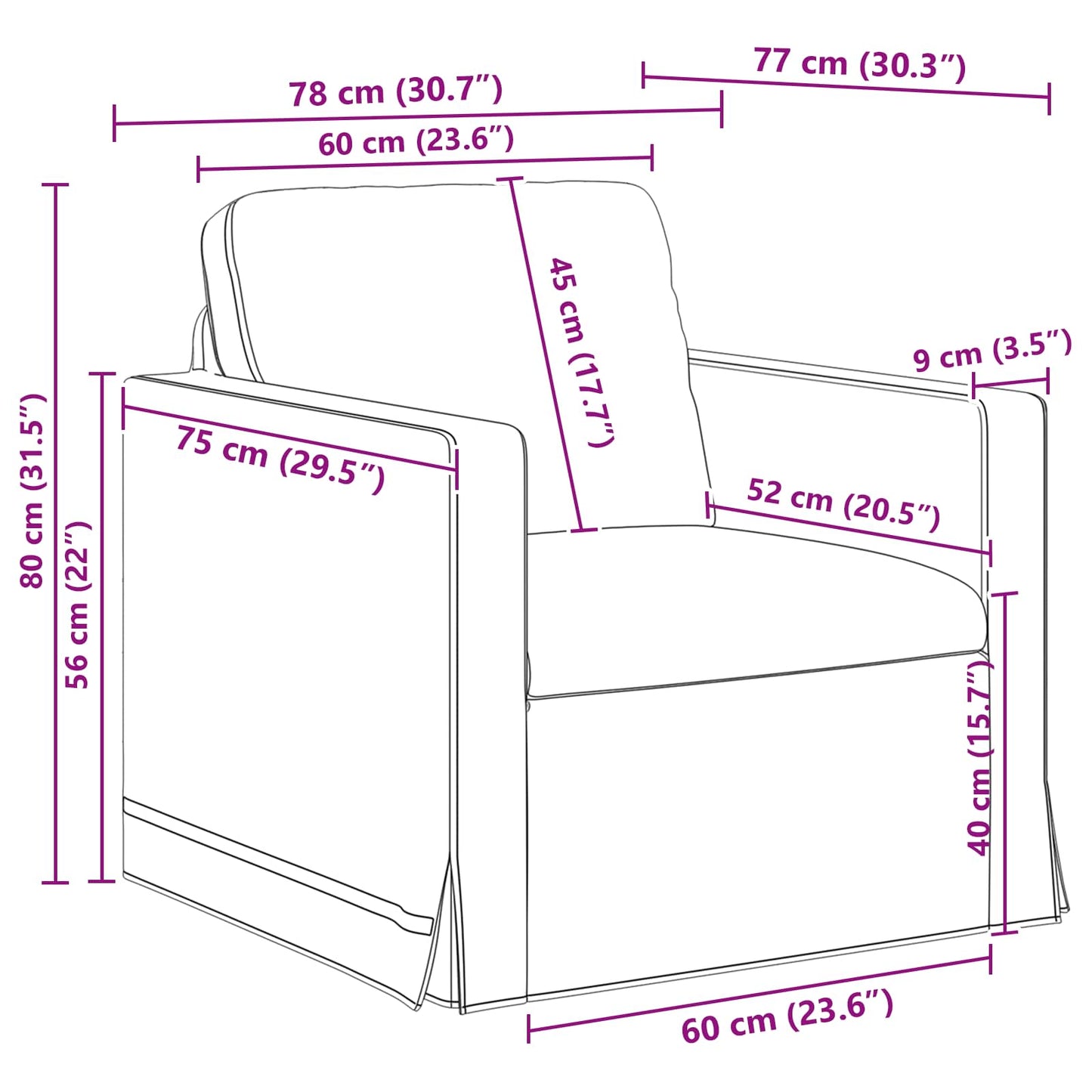 Set di divani 2 pcs Grigio scuro 138 x 78 x 80 cm Velluto | homemem39