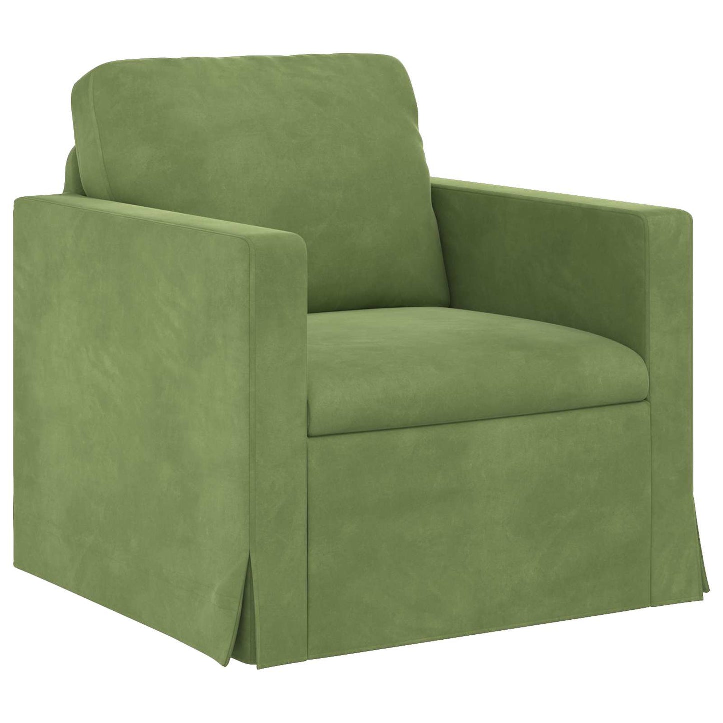 Set di divani 2 pcs Verde chiaro 138 x 78 x 80 cm Velluto | homemem39