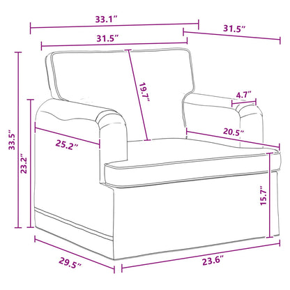Set di divani 2 pcs Grigio scuro 144 x 80 x 85 cm Tessuto | homemem39