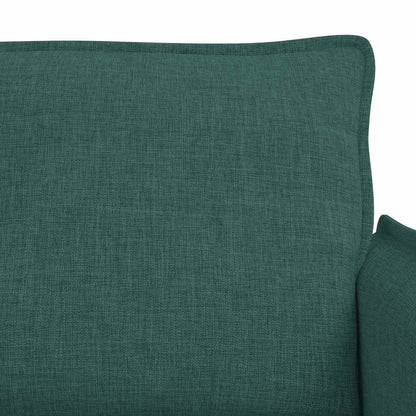 Set di divani 2 pcs Verde Scuro 136 x 82 x 85 cm Tessuto | homemem39