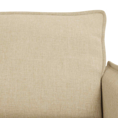 Set di divani 2 pcs Crema 136 x 82 x 85 cm Tessuto | homemem39