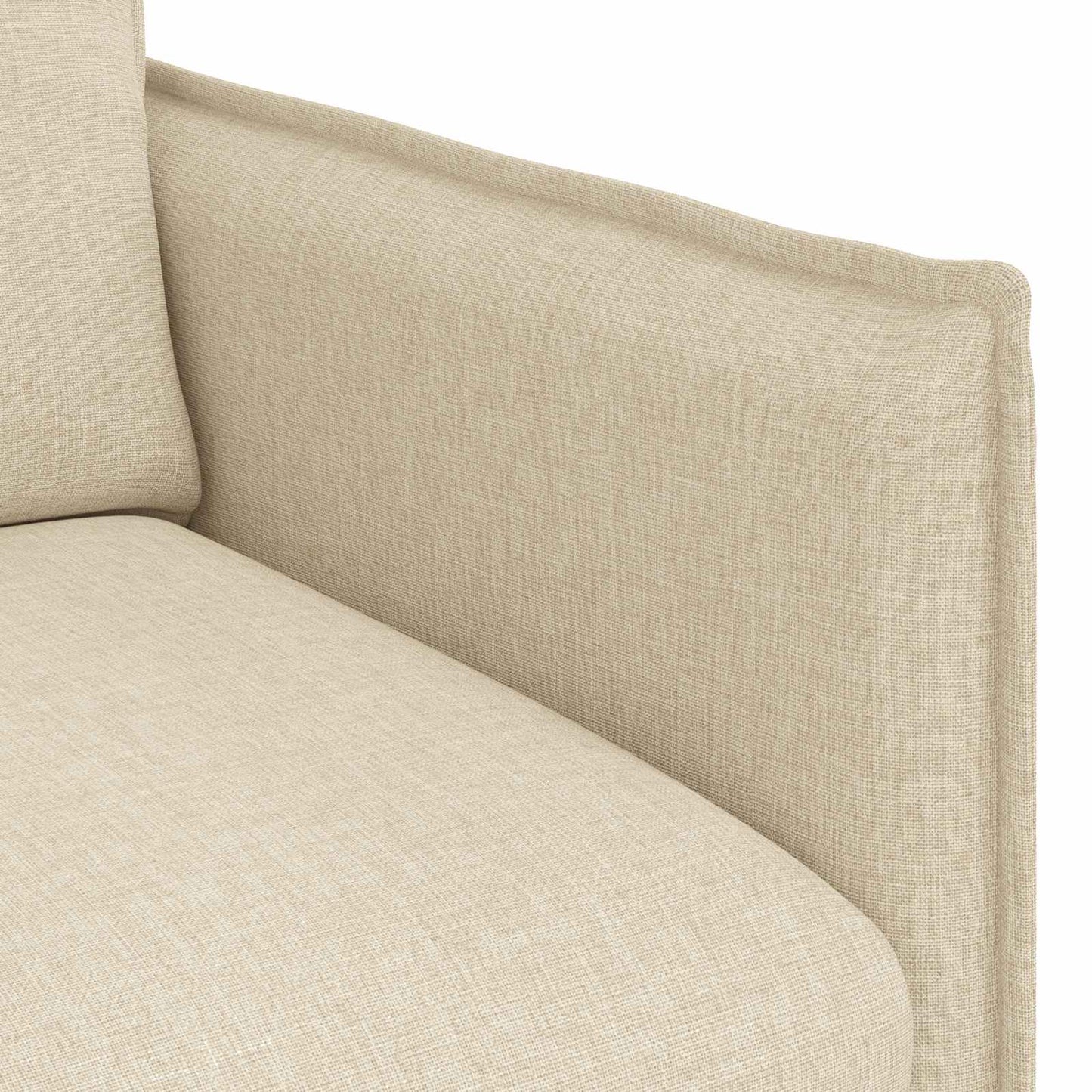 Set di divani 2 pcs Crema 136 x 82 x 85 cm Tessuto | homemem39