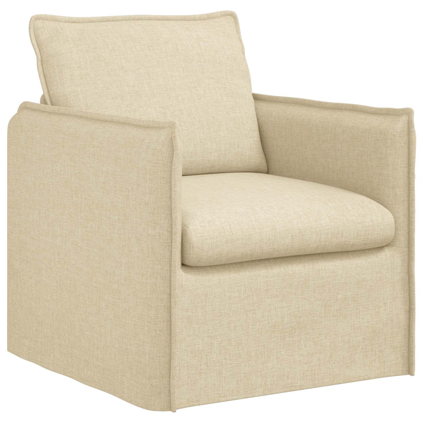 Set di divani 2 pcs Crema 136 x 82 x 85 cm Tessuto | homemem39
