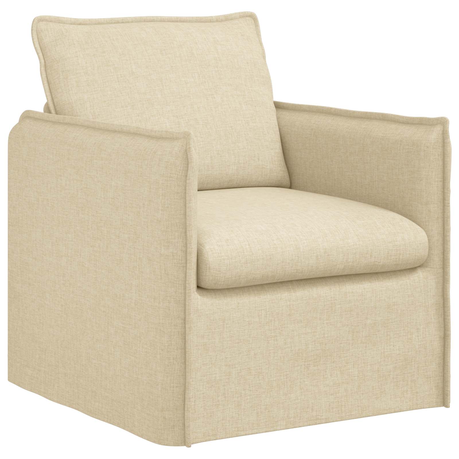 Set di divani 2 pcs Crema 136 x 82 x 85 cm Tessuto | homemem39