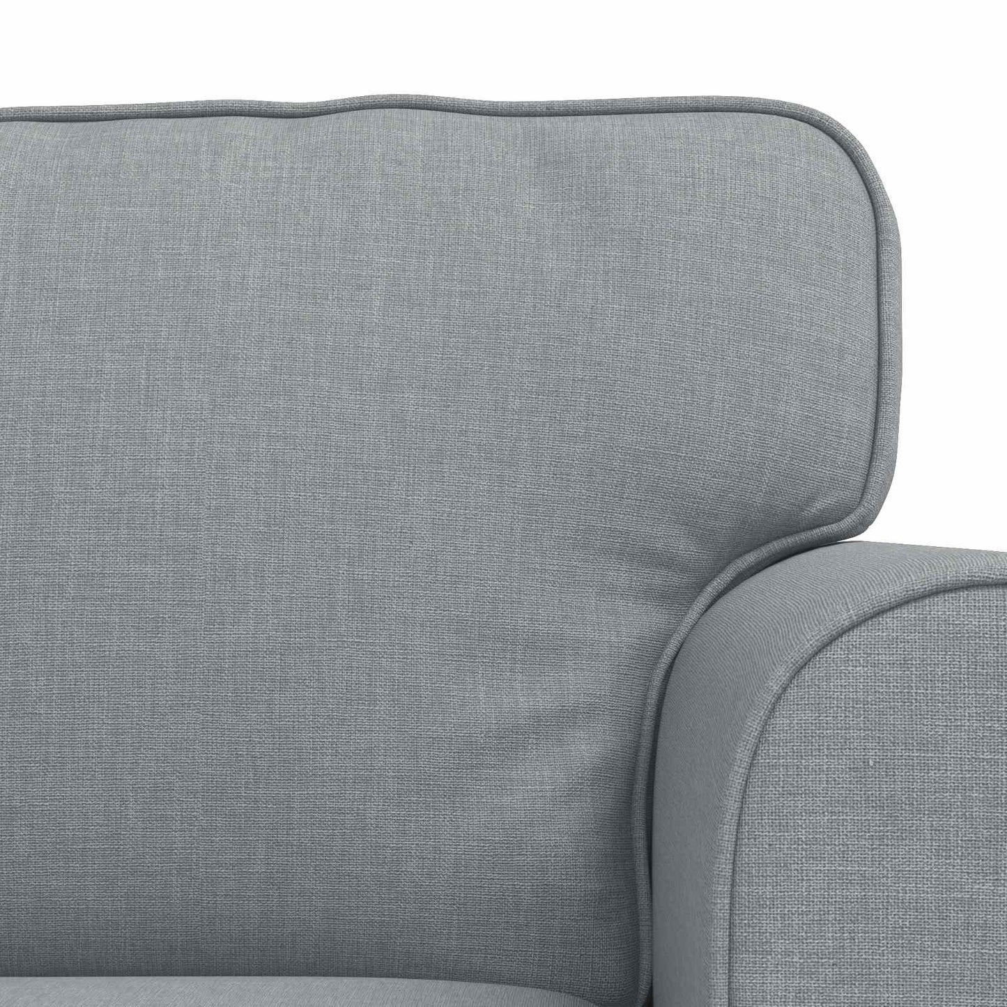 Set di divani 2 pcs Grigio chiaro 175 x 82 x 80 cm Tessuto | homemem39