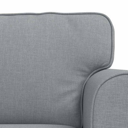 Set di divani 2 pcs Grigio chiaro 175 x 82 x 80 cm Tessuto | homemem39