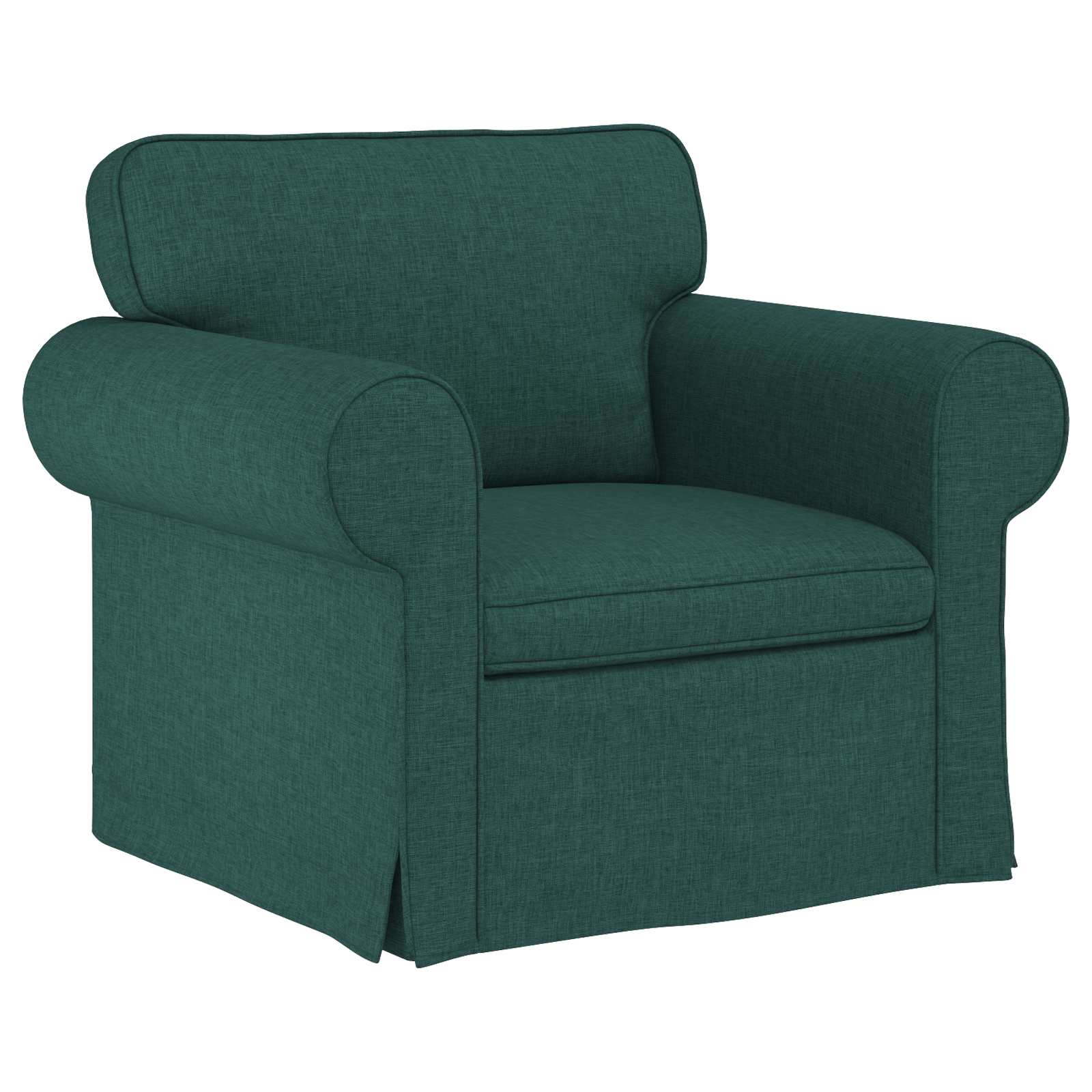 Set di divani 2 pcs Verde Scuro 175 x 82 x 80 cm Tessuto | homemem39