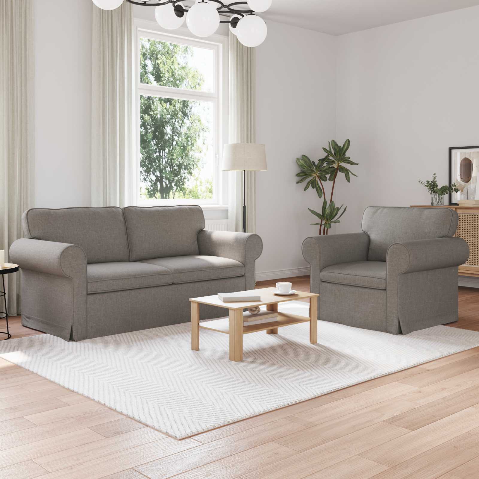 Set di divani 2 pcs Talpa 175 x 82 x 80 cm Tessuto | homemem39