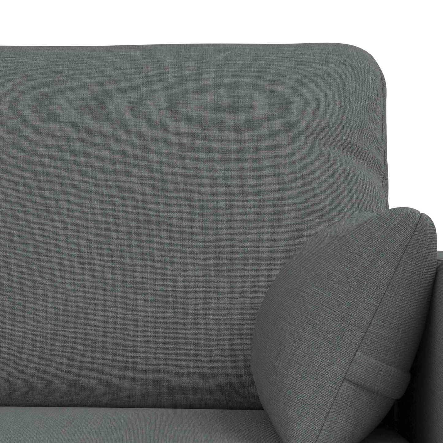 Set di divani 2 pcs Grigio scuro 158 x 78 x 80 cm Tessuto | homemem39