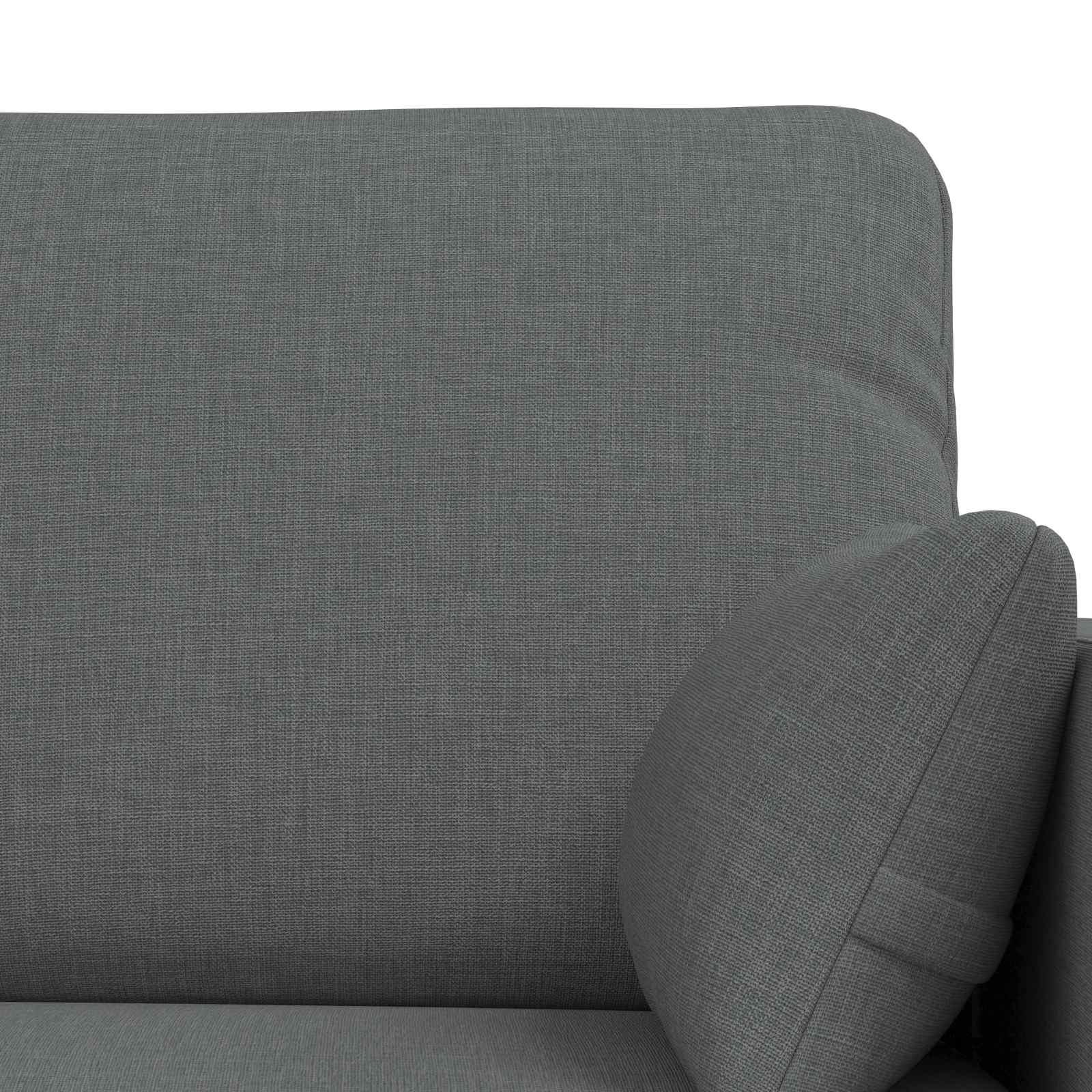 Set di divani 2 pcs Grigio scuro 158 x 78 x 80 cm Tessuto | homemem39