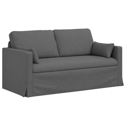 Set di divani 2 pcs Grigio scuro 158 x 78 x 80 cm Tessuto | homemem39
