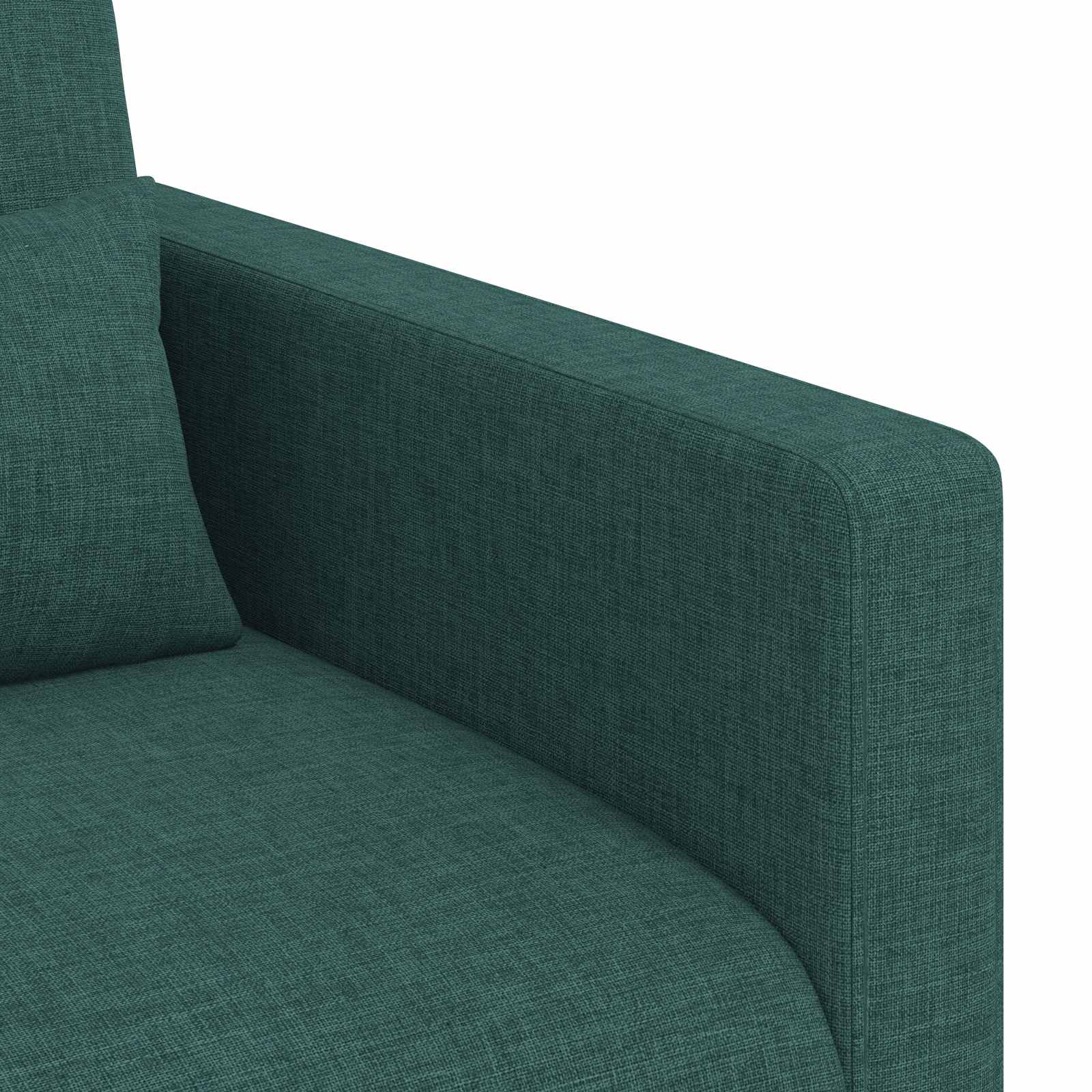 Set di divani 2 pcs Verde Scuro 158 x 78 x 80 cm Tessuto | homemem39