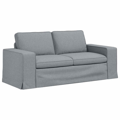 Divano 2 pcs Grigio chiaro
