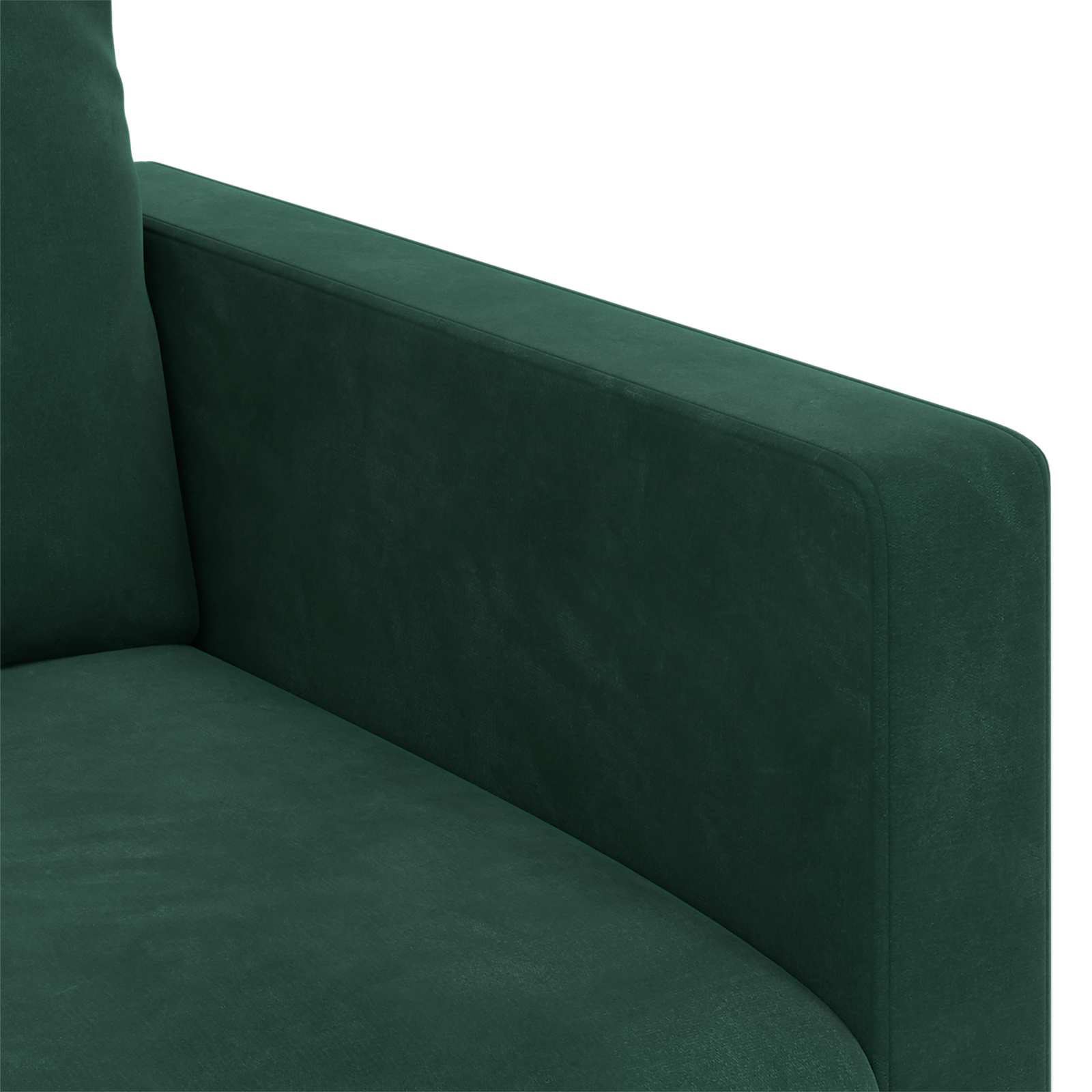 Set di divani 2 pcs Verde Scuro 158 x 78 x 80 cm Velluto | homemem39