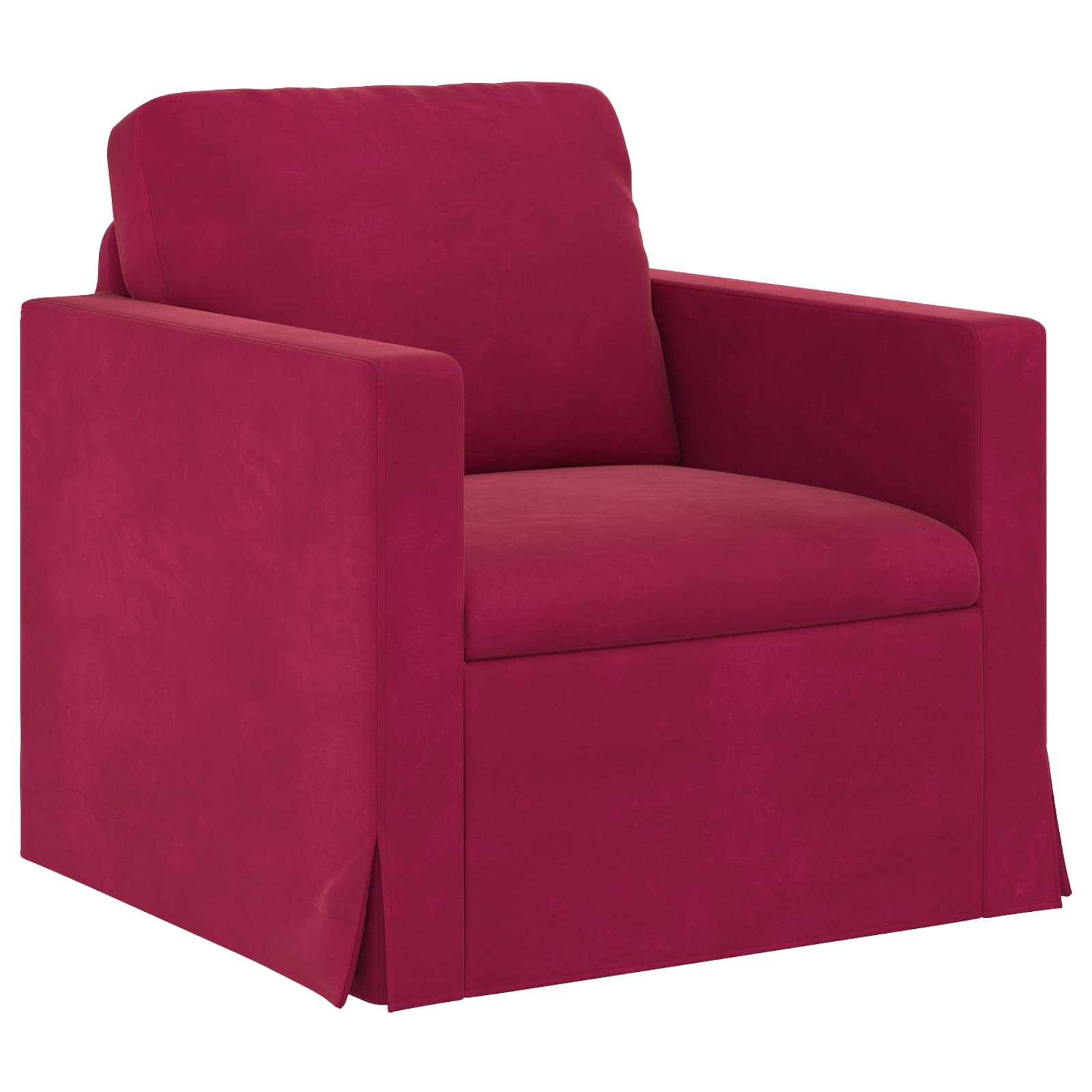 Set di divani 2 pcs Rosso Vino 158 x 78 x 80 cm Velluto | homemem39