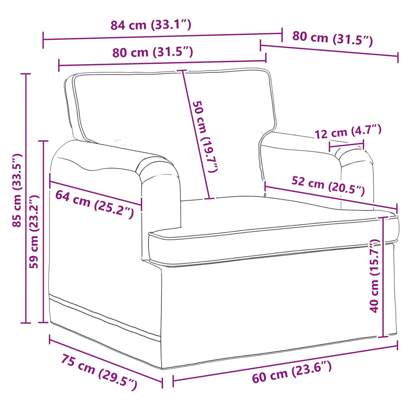Set di divani 2 pcs Blu 162 x 80 x 85 cm Tessuto