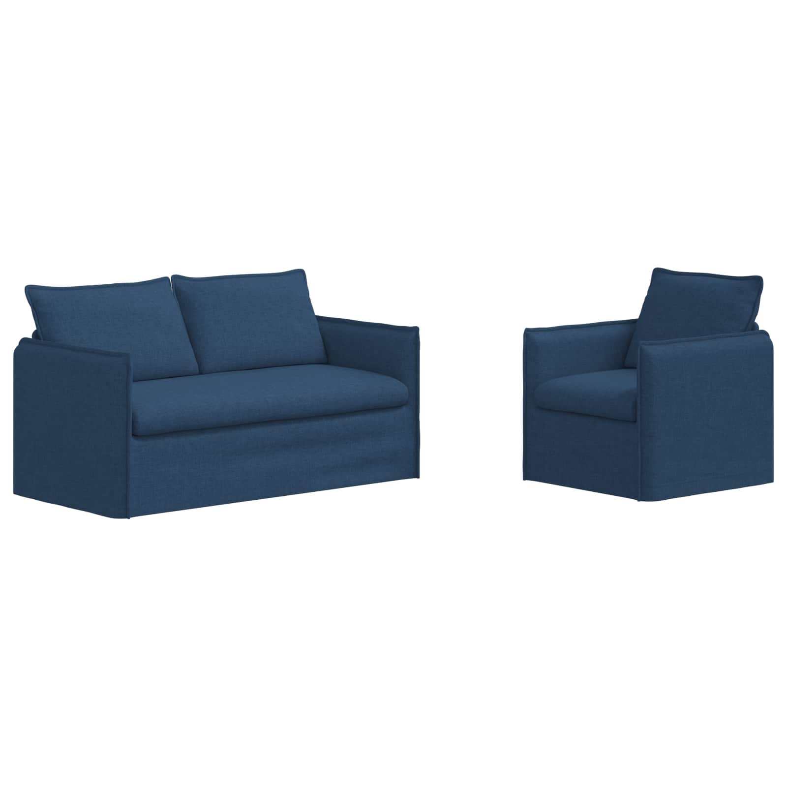 Divano 2 pcs Blu - homemem39