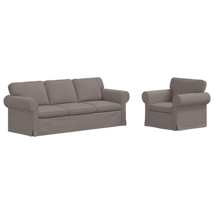 Set di divani 2 pcs Talpa 215 x 82 x 80 cm Tessuto