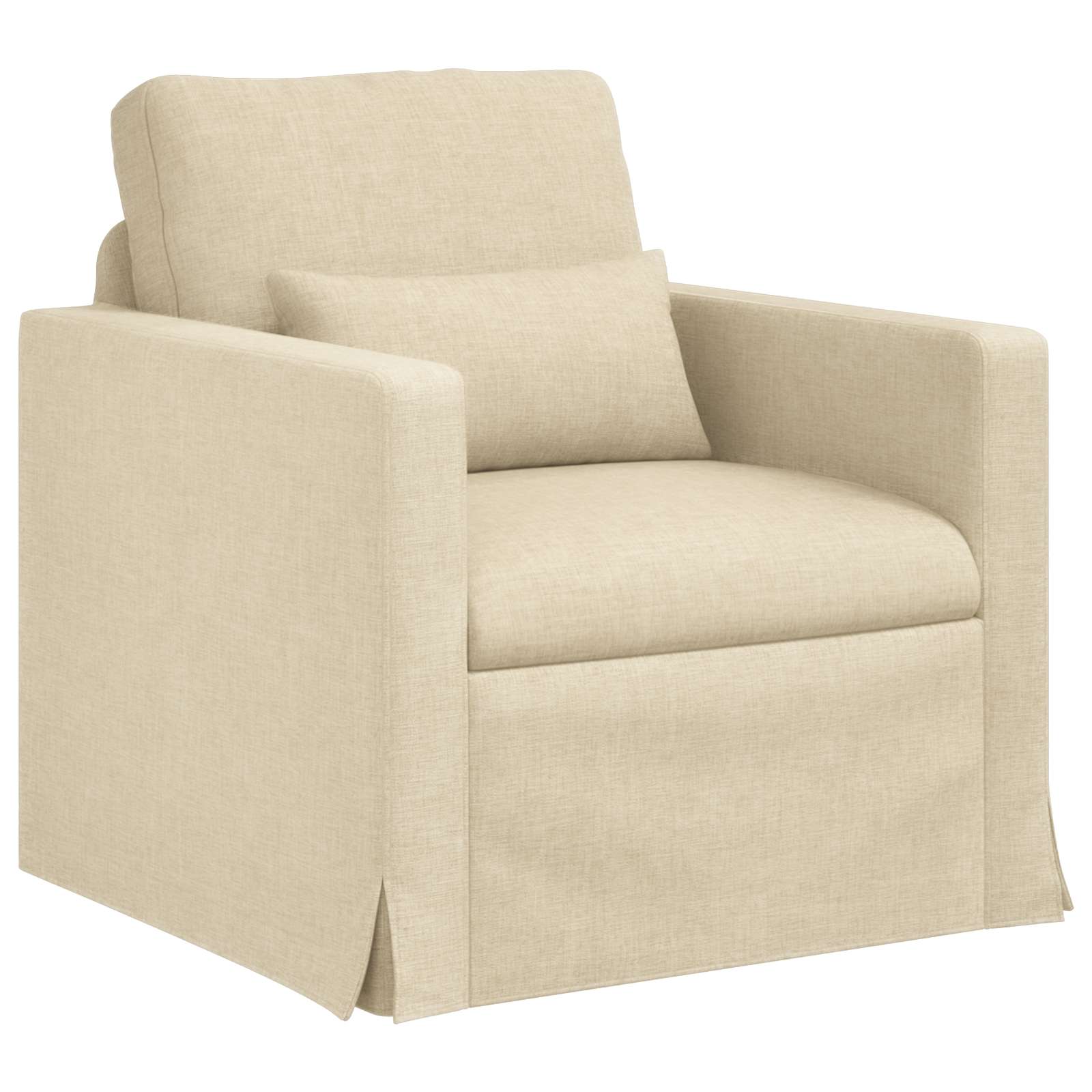 Set di divani 2 pcs Crema 198 x 78 x 80 cm Tessuto | homemem39