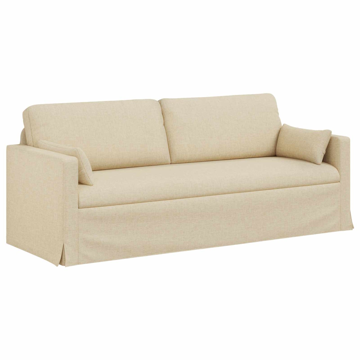 Set di divani 2 pcs Crema 198 x 78 x 80 cm Tessuto | homemem39