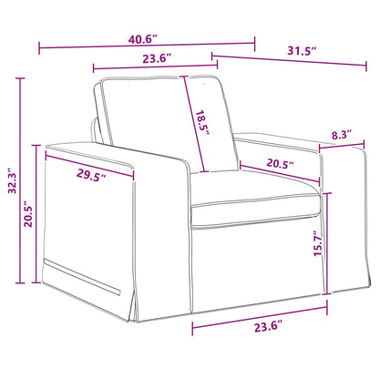 Set di divani 2 pcs Grigio scuro 222 x 80 x 82 cm Tessuto | homemem39