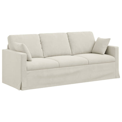 Set di divani 2 pcs Crema 198 x 78 x 80 cm Velluto | homemem39