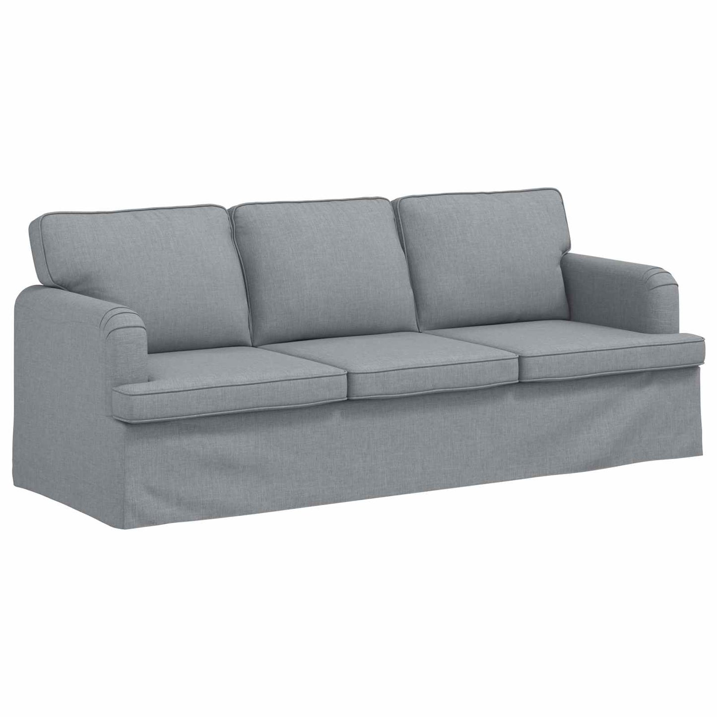 Divano 2 pcs Grigio chiaro
