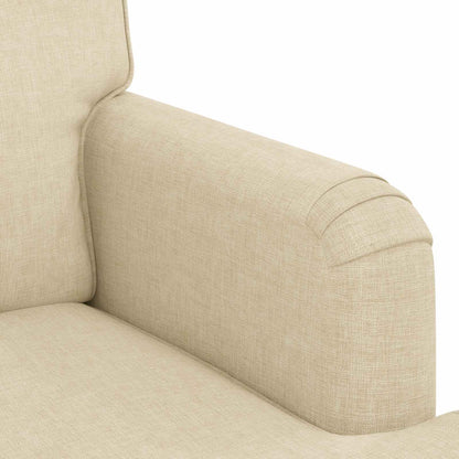 Set di divani 2 pcs Crema 201 x 80 x 85 cm Tessuto | homemem39