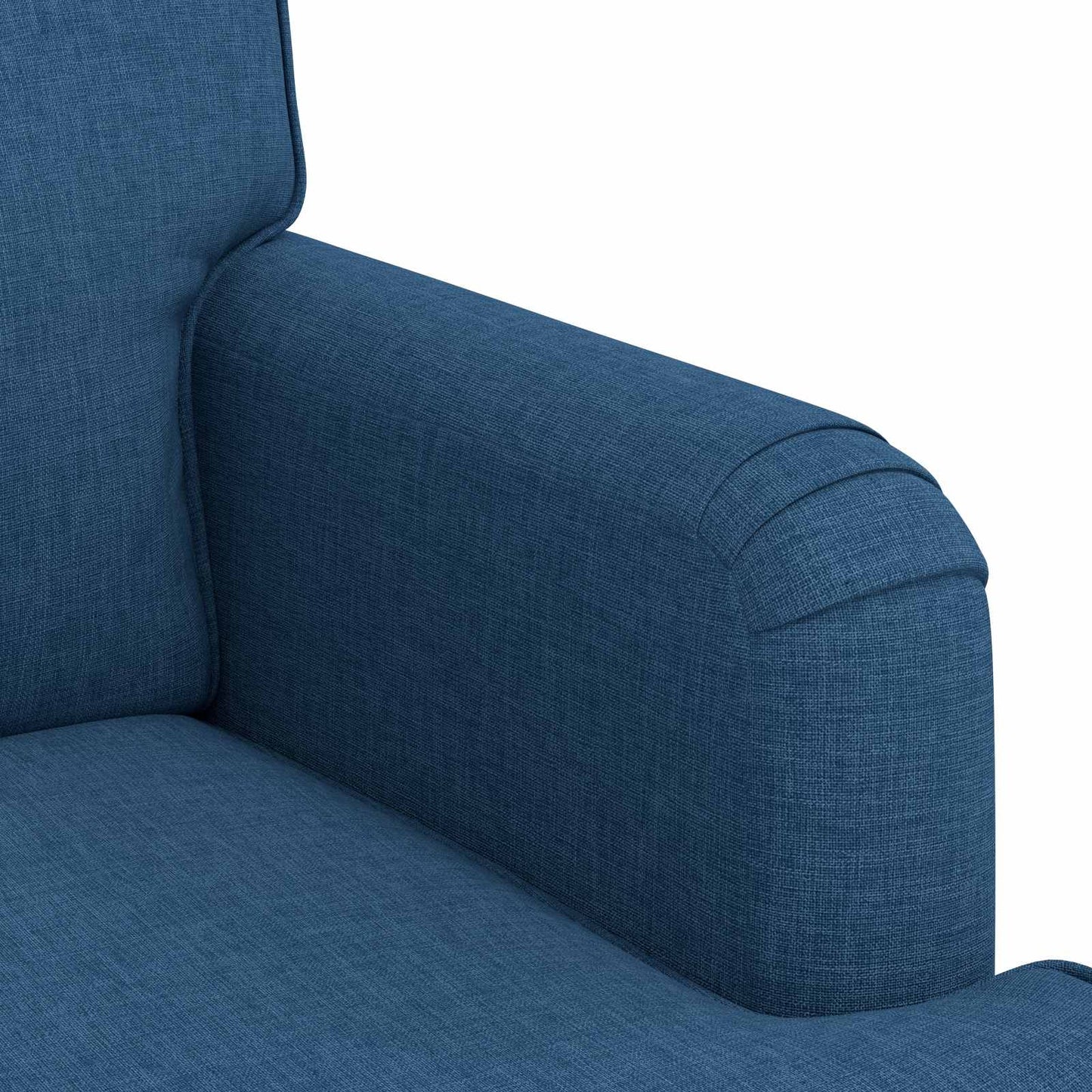 Set di divani 2 pcs Blu 201 x 80 x 85 cm Tessuto | homemem39