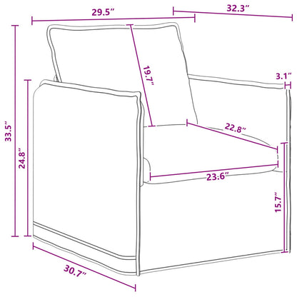 Set di divani 2 pcs Grigio Scuro 196 x 82 x 85 cm Tessuto