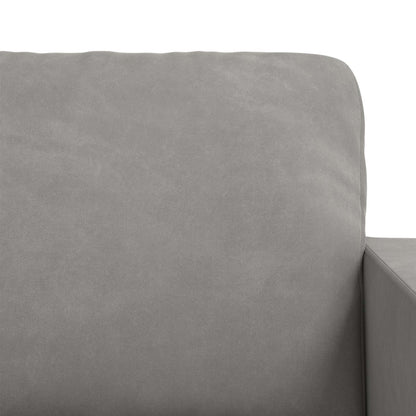 Set di divani 2 pcs Grigio chiaro 228 x 78 x 80 cm Velluto | homemem39