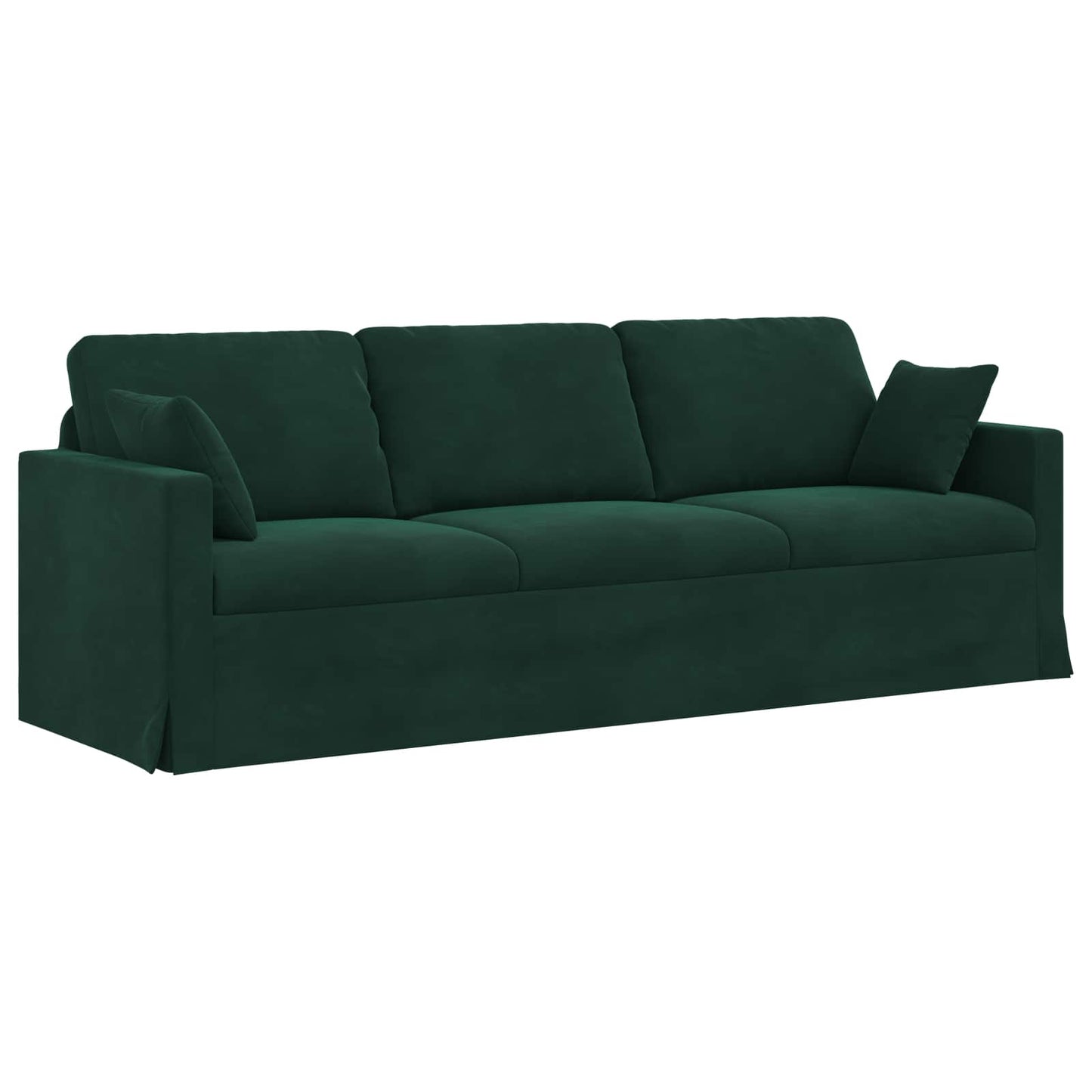Set di divani 2 pcs Verde Scuro 228 x 78 x 80 cm Velluto | homemem39