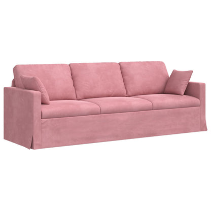 Set di divani 2 pcs Rosa 228 x 78 x 80 cm Velluto | homemem39